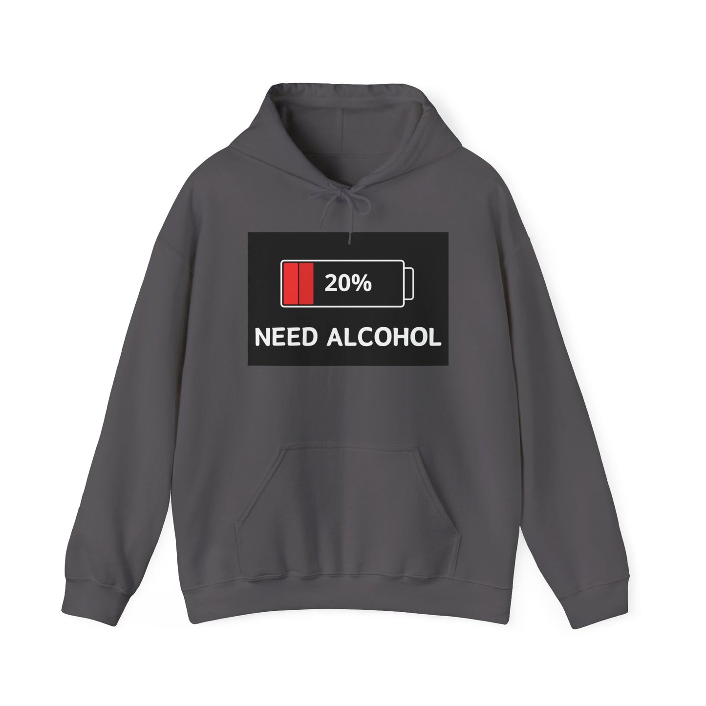 Funny Need Alcohol Hoodie - Unisex Heavy Blend Sweatshirt