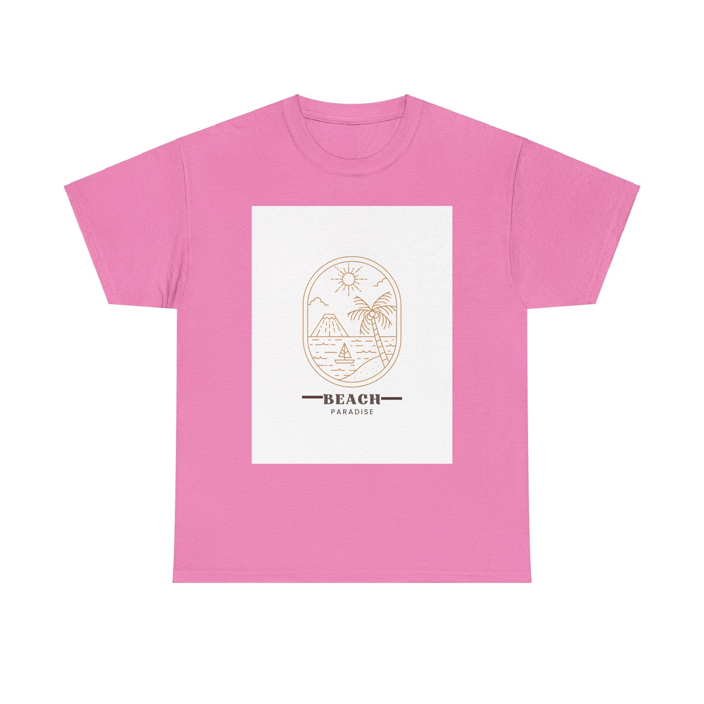 Beach Paradise Unisex Heavy Cotton Tee