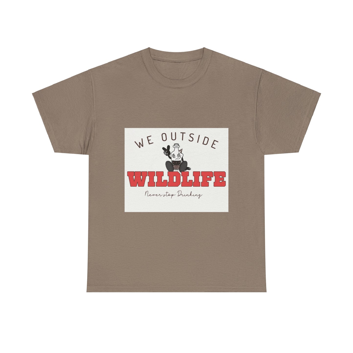 We Outside Wildlife Unisex Heavy Cotton Tee