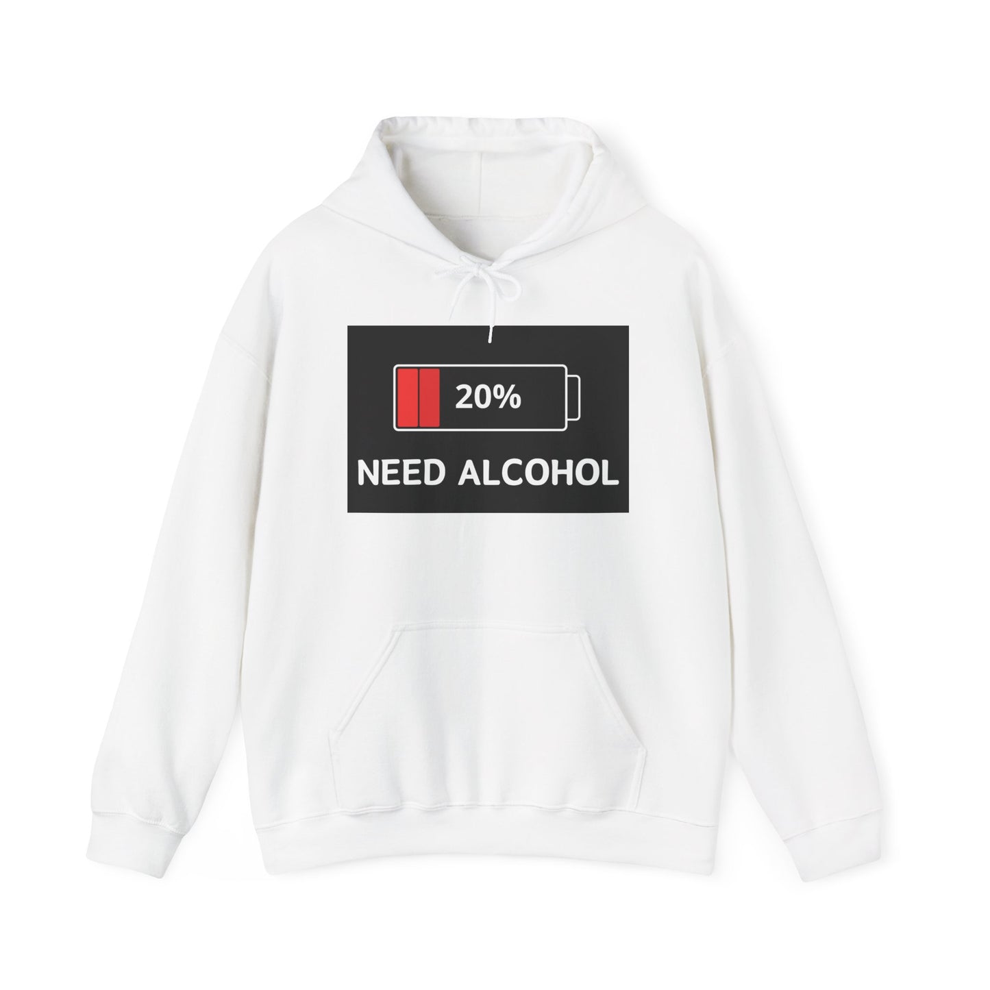 Funny Need Alcohol Hoodie - Unisex Heavy Blend Sweatshirt