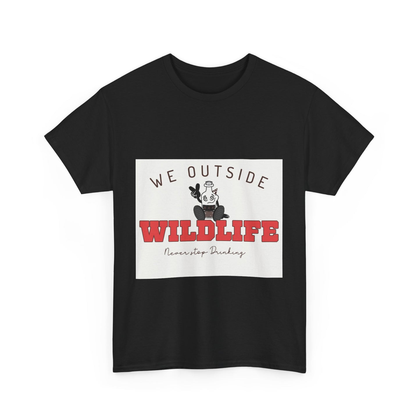 We Outside Wildlife Unisex Heavy Cotton Tee