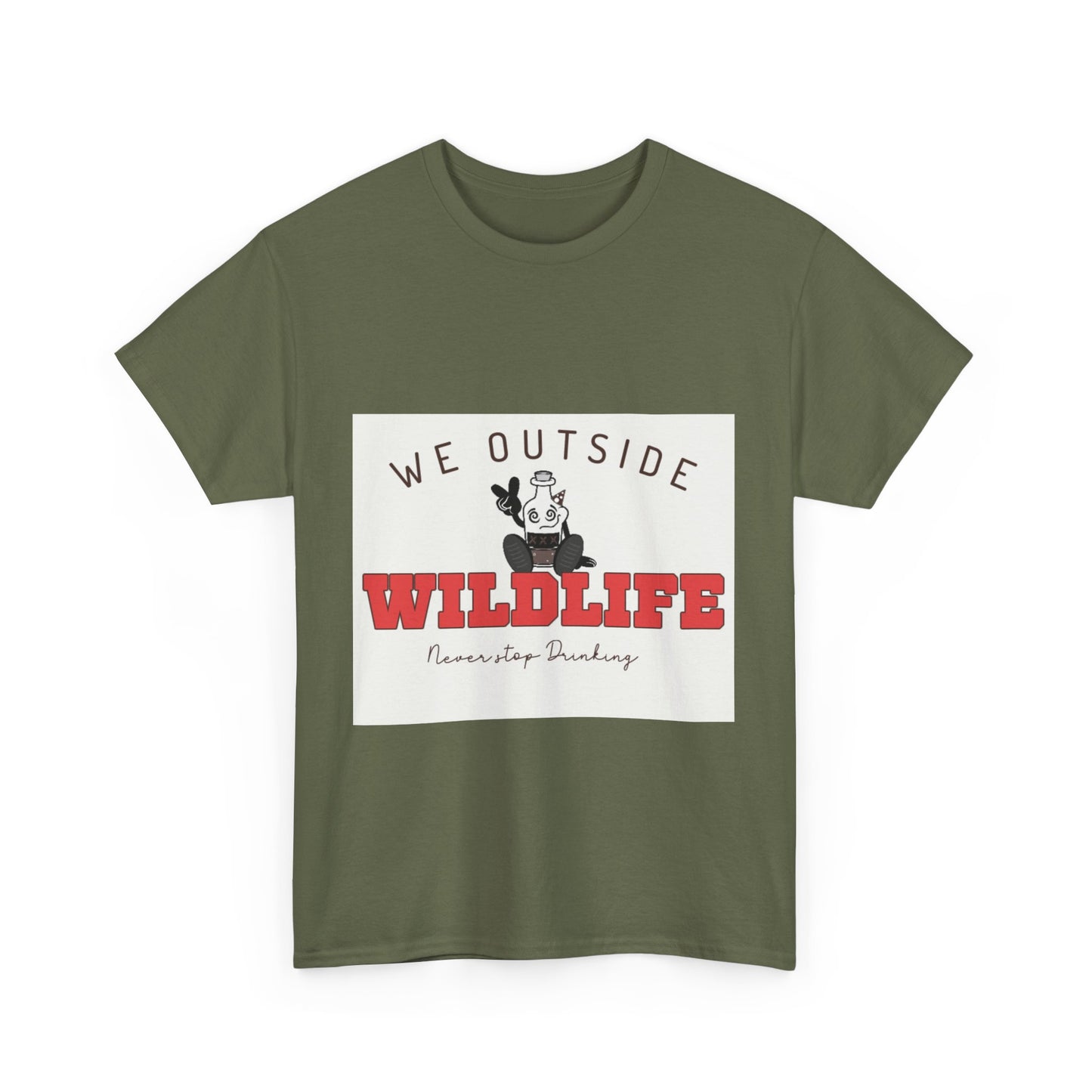 We Outside Wildlife Unisex Heavy Cotton Tee