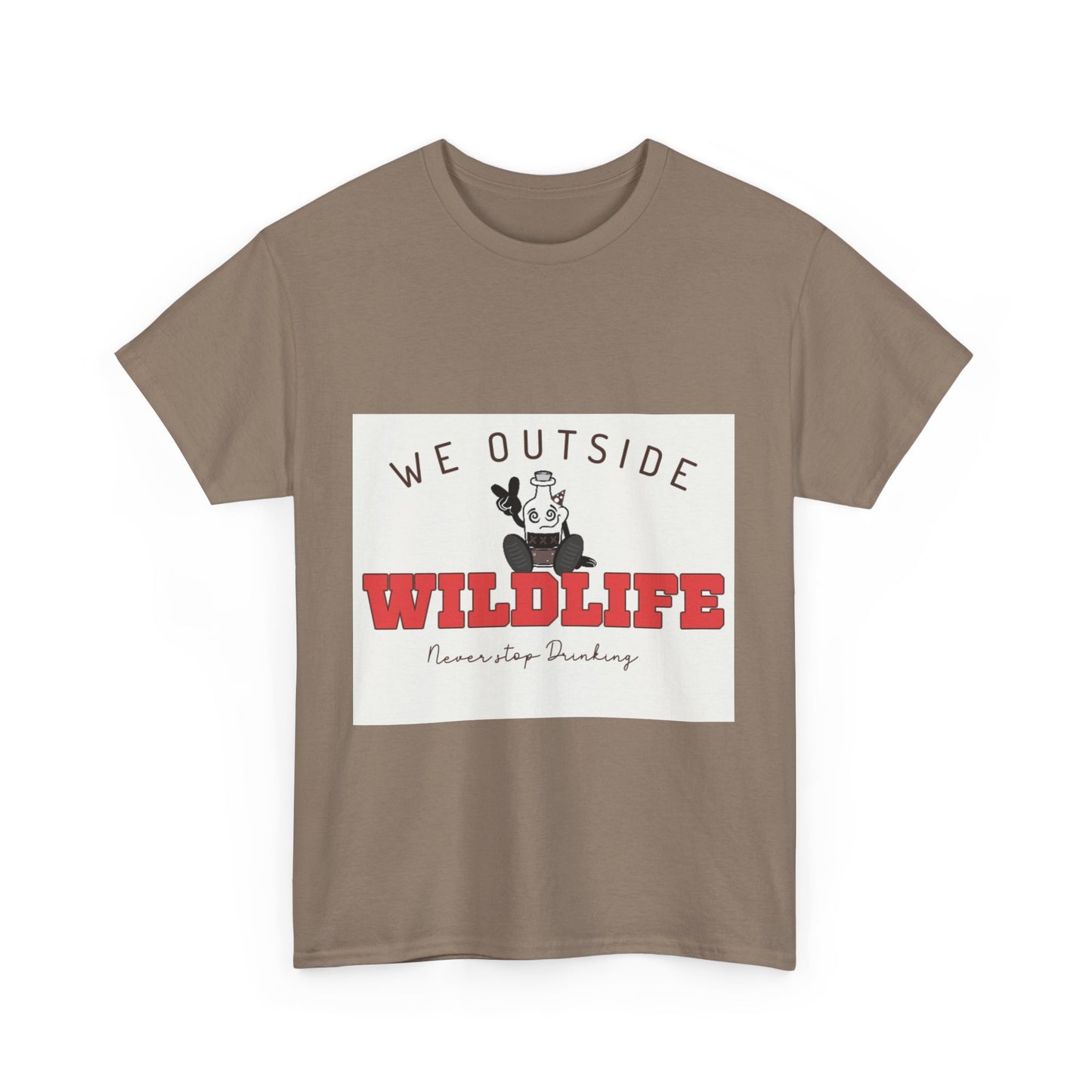 We Outside Wildlife Unisex Heavy Cotton Tee