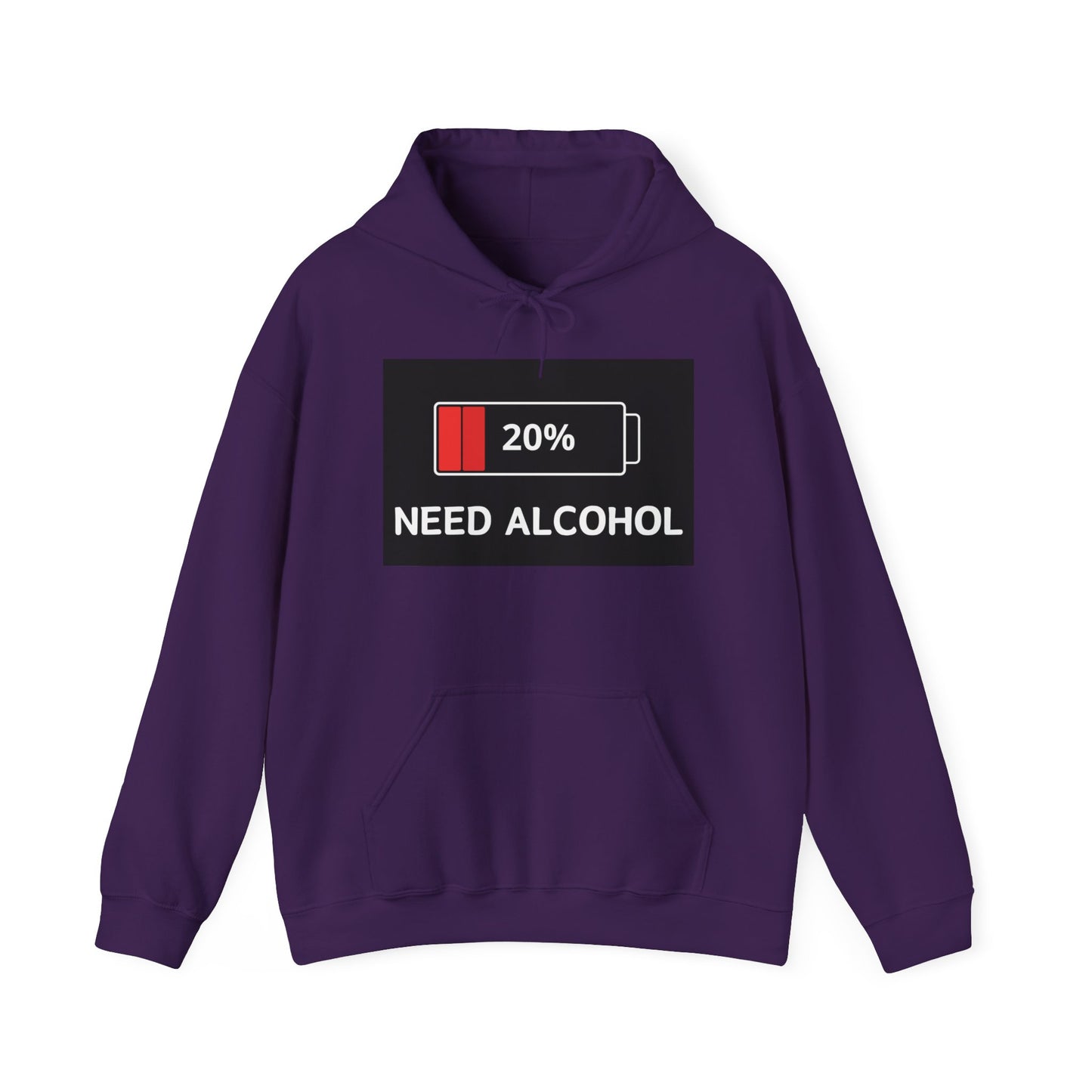 Funny Need Alcohol Hoodie - Unisex Heavy Blend Sweatshirt