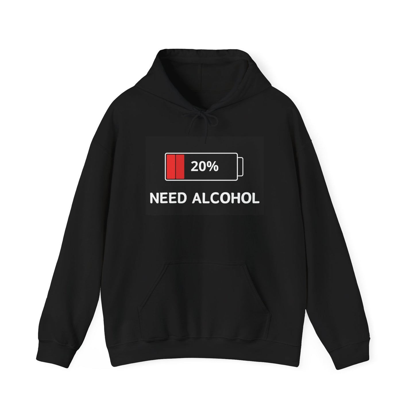 Funny Need Alcohol Hoodie - Unisex Heavy Blend Sweatshirt