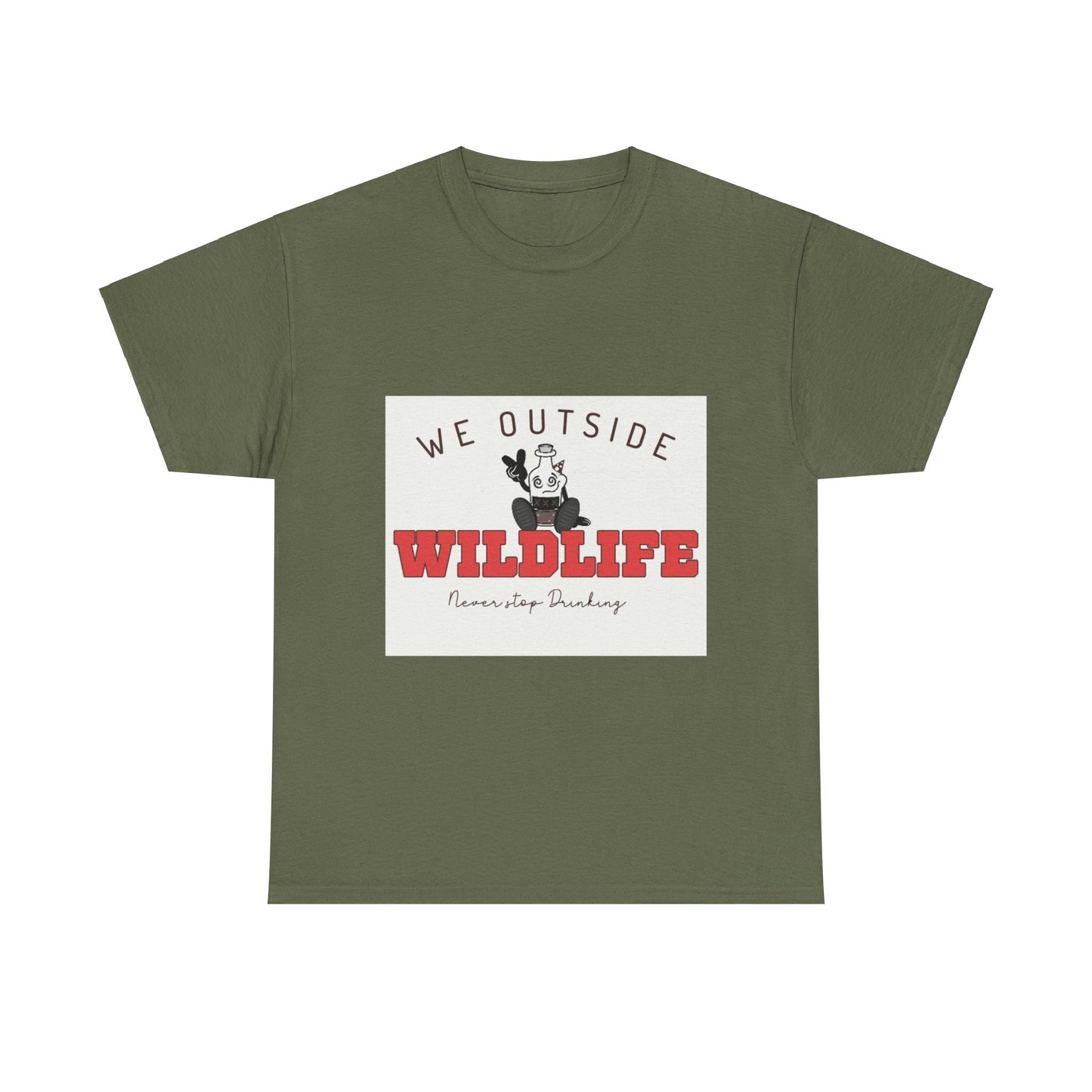 We Outside Wildlife Unisex Heavy Cotton Tee