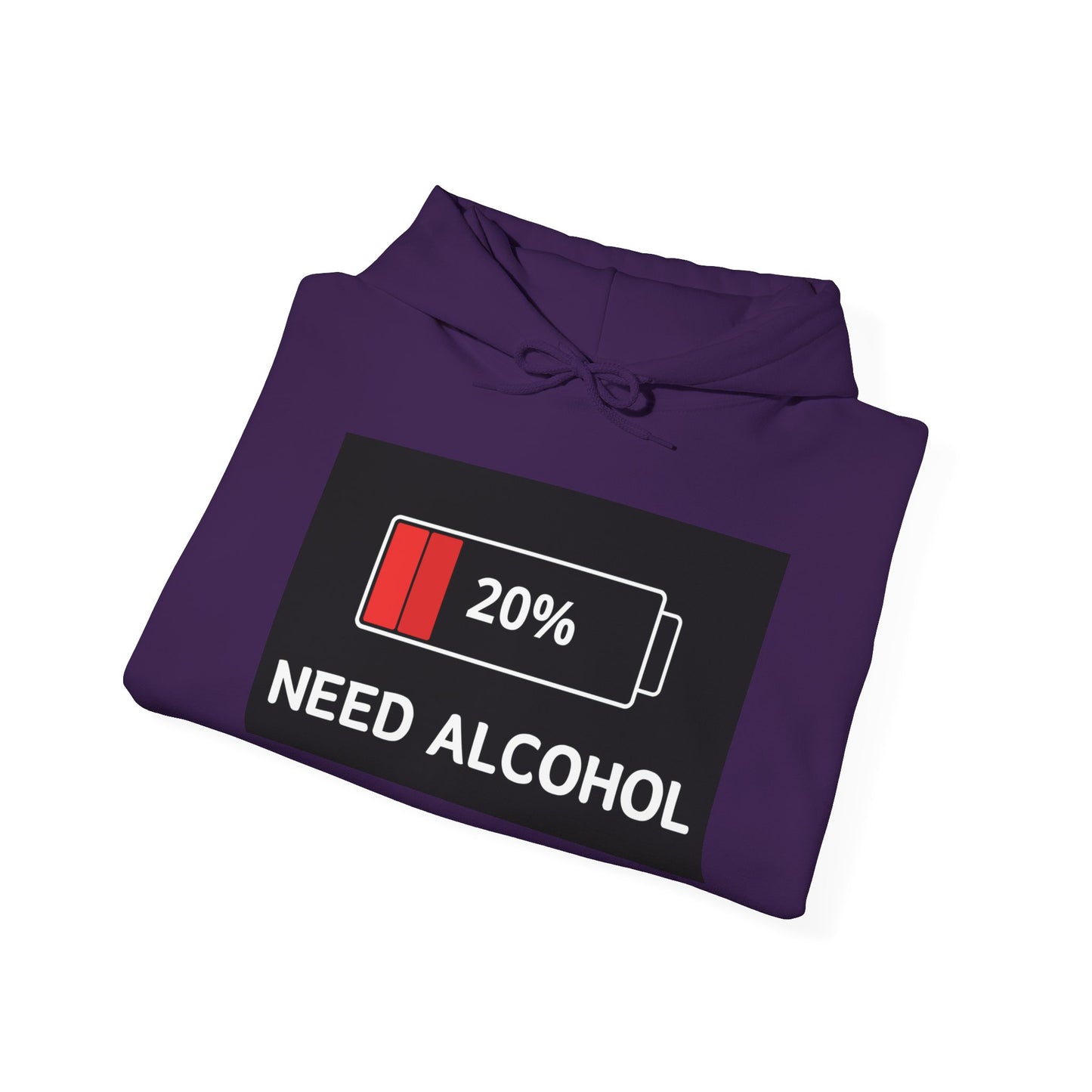 Funny Need Alcohol Hoodie - Unisex Heavy Blend Sweatshirt